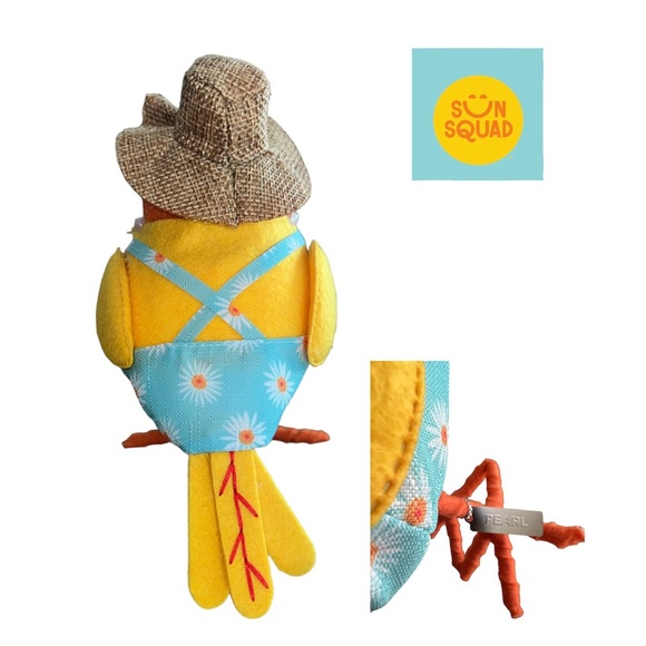 Target Spritz sun squad summer bird pearl Minnie 2022 leg name tag wondershop - Picture 2 of 2